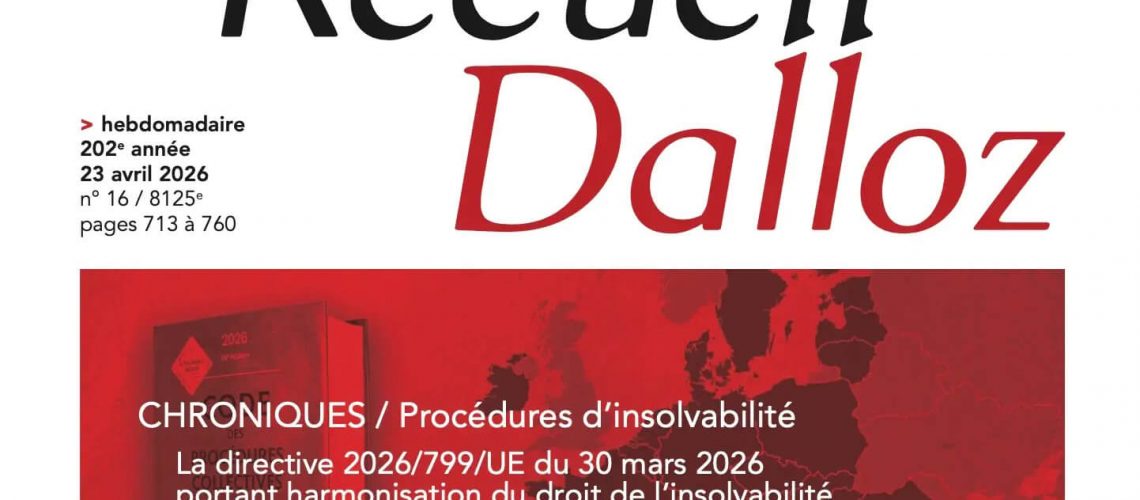 RECUEIL - DALLOZ DAMMAN-SAYER